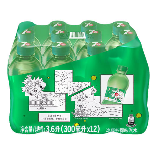 七喜300ml×12瓶 商品图0