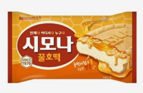 海太蜂蜜味饼干冰淇淋시모나꿀호떡120G
