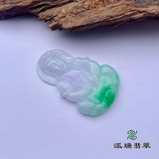派瑞翡翠 翡翠观音 糯冰 蓝晴 商品图2