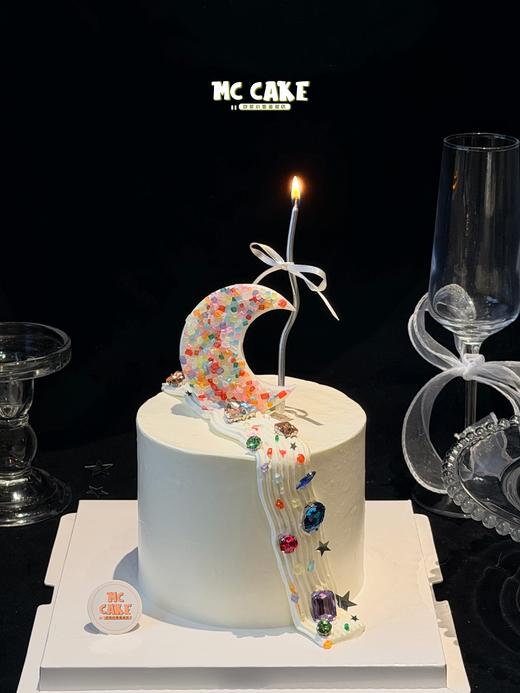 彩色月亮彩色宝石蛋糕 商品图2