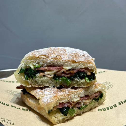 菠菜培根芝士夏巴塔 商品图0