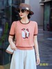女装26春夏新品圆领企鹅图案天丝短袖2290-20611 商品缩略图1