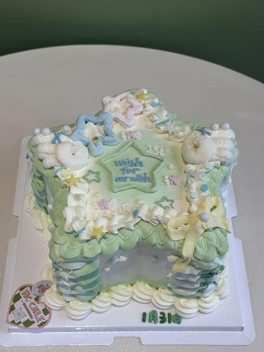 ins风韩系裱花蛋糕 商品图1