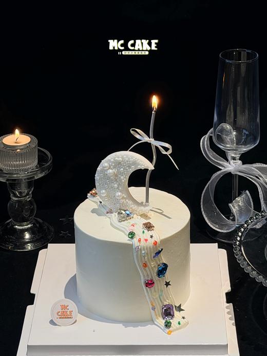 白月光月亮彩色宝石蛋糕 商品图2