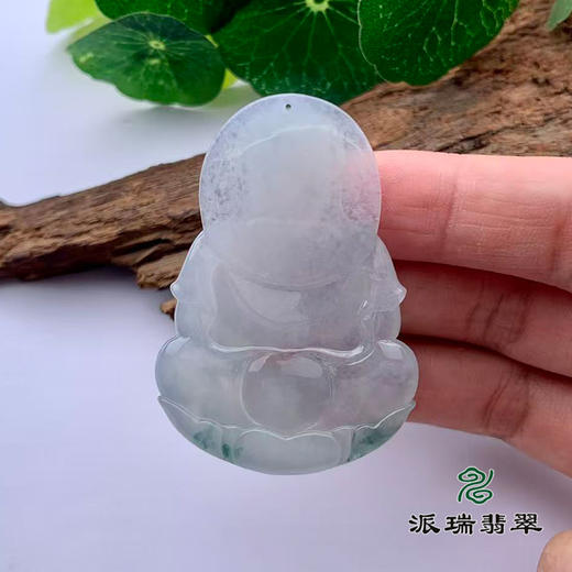 派瑞翡翠 翡翠观音 糯冰 飘花 商品图2
