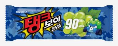 海太坦克男孩青葡萄味棒冰120G쭈쭈바샤인머스켓 商品图0