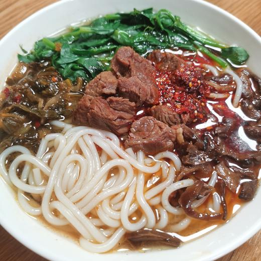 【米线套餐】滇味四季(保鲜米线) 200g/袋|椒盐香菇|全能蘸水|香菇牛肉酱|蒜蓉油米椒 商品图4