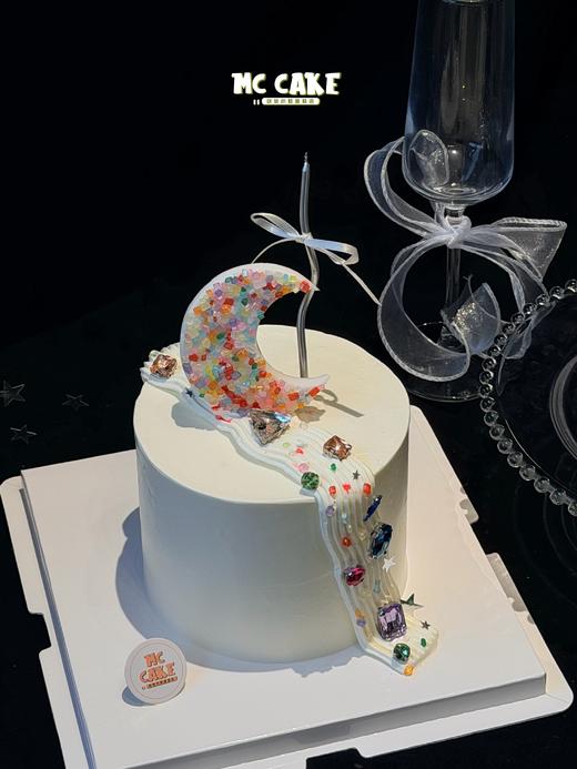 彩色月亮彩色宝石蛋糕 商品图1