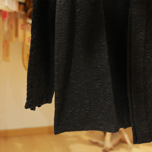 【抖音专属】盘扣衬衣（男）（19810602黑花） 商品图2