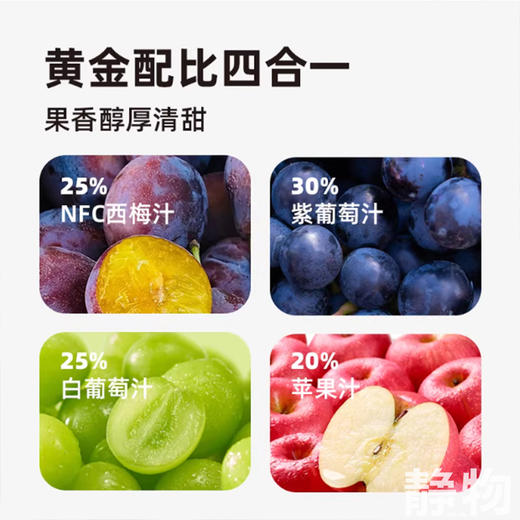 西梅的葡萄汁125ml/盒 商品图5