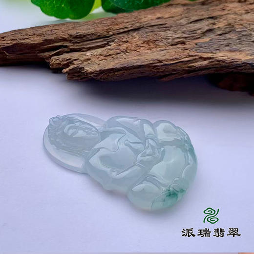 派瑞翡翠 翡翠观音 糯冰 飘花 商品图3