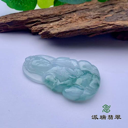 派瑞翡翠 翡翠观音 糯冰 飘花 商品图2