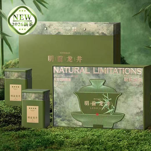 荆川茶晏2026明前龙井特级160g 商品图0