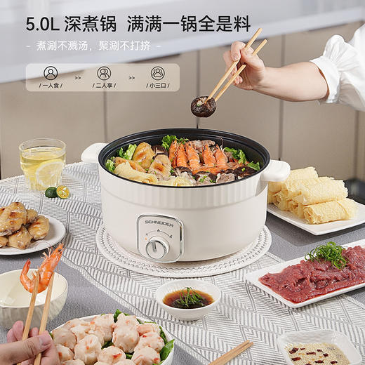 SCHNEIDER（施耐德）多功能电煮锅5L SWK-XDZ01 商品图4