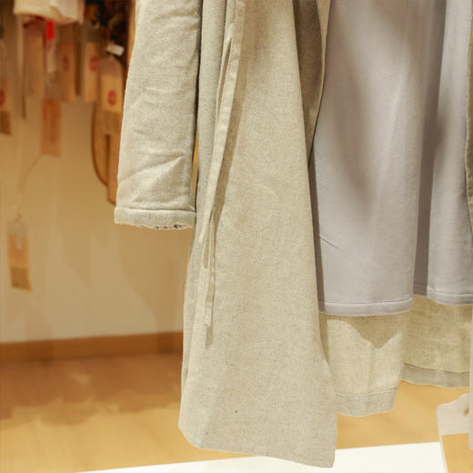 【抖音专属】长款外套（男）（1832505-烟灰） 商品图2