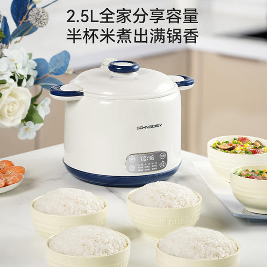 SCHNEIDER（施耐德）微压电饭锅2.5L SWK-XFL215 商品图1