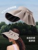 蕉下女士轻薄黑胶贝壳防晒帽BM017 浅月紫 商品缩略图1