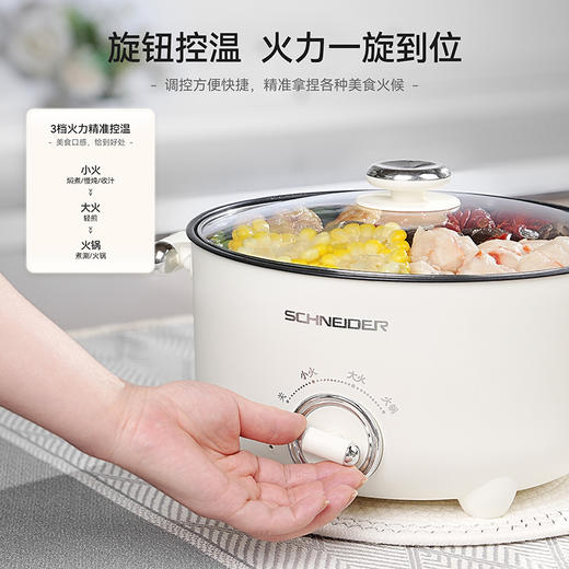 SCHNEIDER（施耐德）多功能电煮锅3L SWK-XDZ02 商品图5