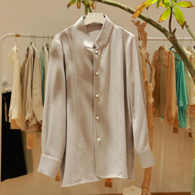 【抖音专属】新中式衬衣（25810305素采）