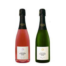 【小农香槟组合】赫灵爵父子天然型香槟➕ 赫灵爵父子桃红天然型香槟