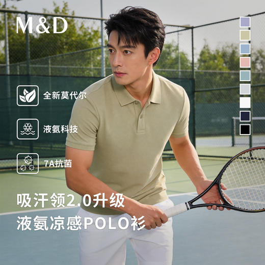 【名盾】翻领短袖POLO衫 商品图1