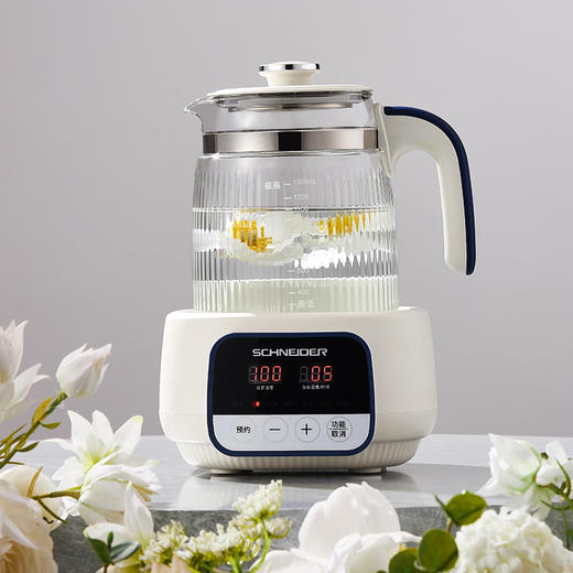 SCHNEIDER（施耐德）全玻璃花茶壶1.3L SWK-XHSL03 商品图9