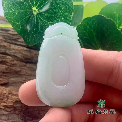 派瑞翡翠 翡翠挂件 糯种 飘花 商品图1