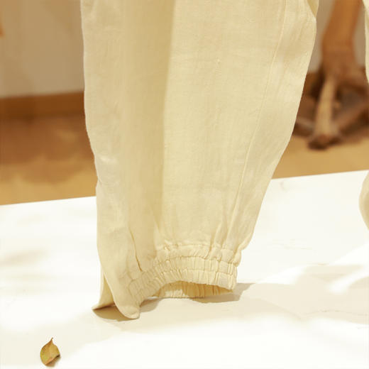 【抖音专属】裤子-男（1803088-米水白） 商品图2