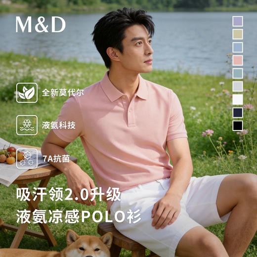 【名盾】翻领短袖POLO衫 商品图2