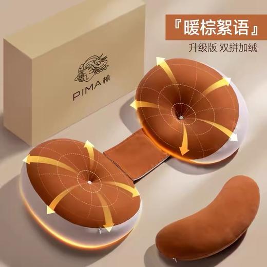 Pima棉自适应悬浮孕妇枕护腰侧卧睡托腹U型枕头怀孕睡觉专用抱枕 商品图8