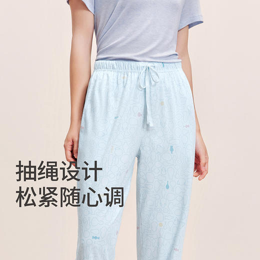 水柔棉女家居长裤GB2026T60022B【A43】 商品图2