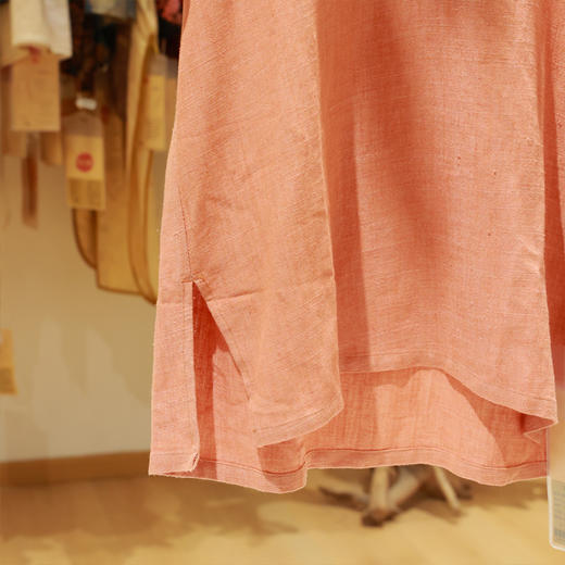 【抖音专属】盘扣短袖（男）(19708921沙桔色) 商品图2