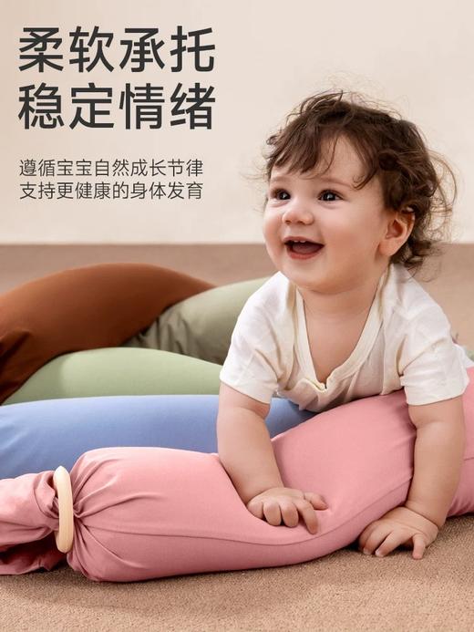 Pima棉新生儿婴儿糖果枕宝宝枕头哄睡神器抱枕靠枕透气靠背枕 商品图1