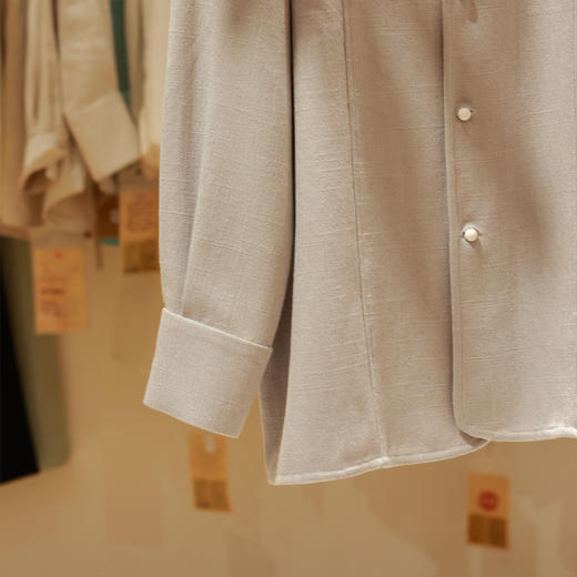 【抖音专属】新中式衬衣（25810305素采） 商品图2