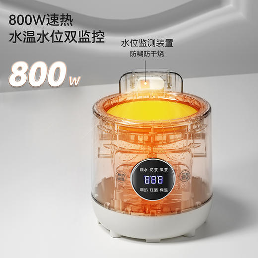 SCHNEIDER（施耐德）全玻璃花茶壶2.8L SWK-XHSL316 商品图9