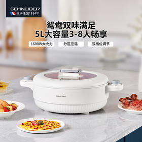 SCHNEIDER（施耐德）鸳鸯电火锅5L SWK-XNL19