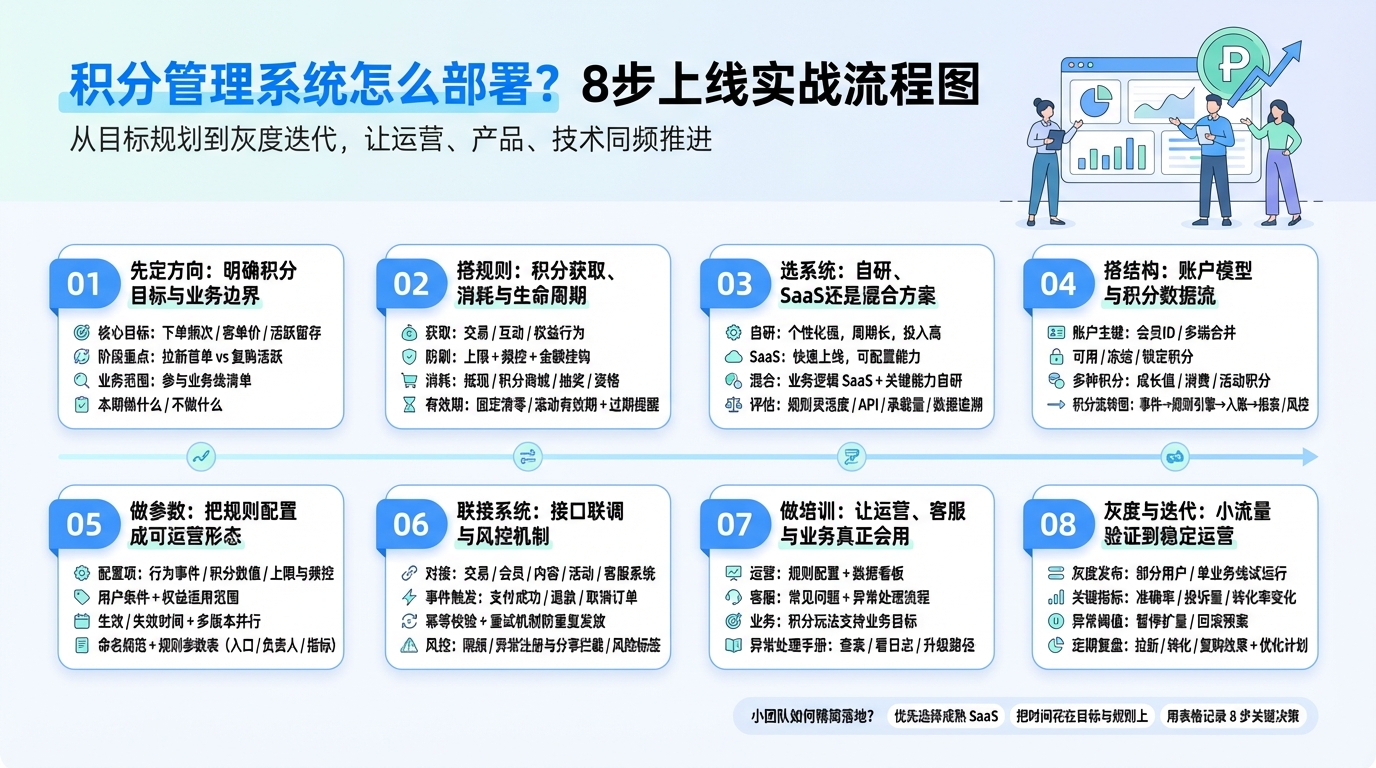 一、先定方向：积分体系目标和业务范围怎么拆？