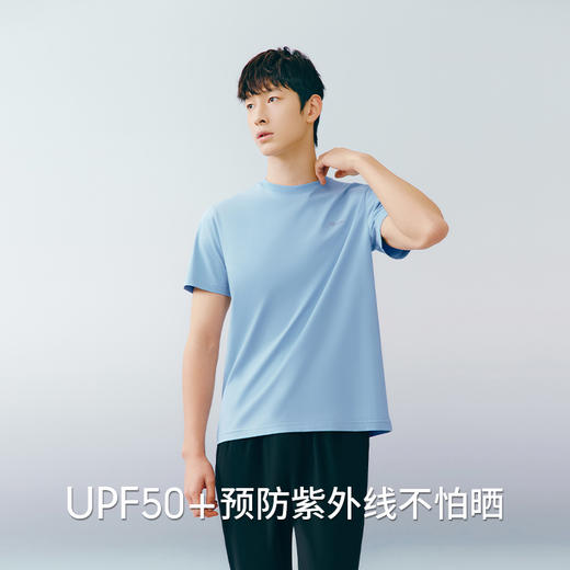 冰泉棉印花圆领短袖男衫GB202624097A  【A43】 商品图1