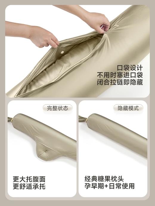 Pima棉孕妇枕护腰侧睡枕托腹侧卧枕实用抱枕用品怀孕睡觉专用礼物 商品图3