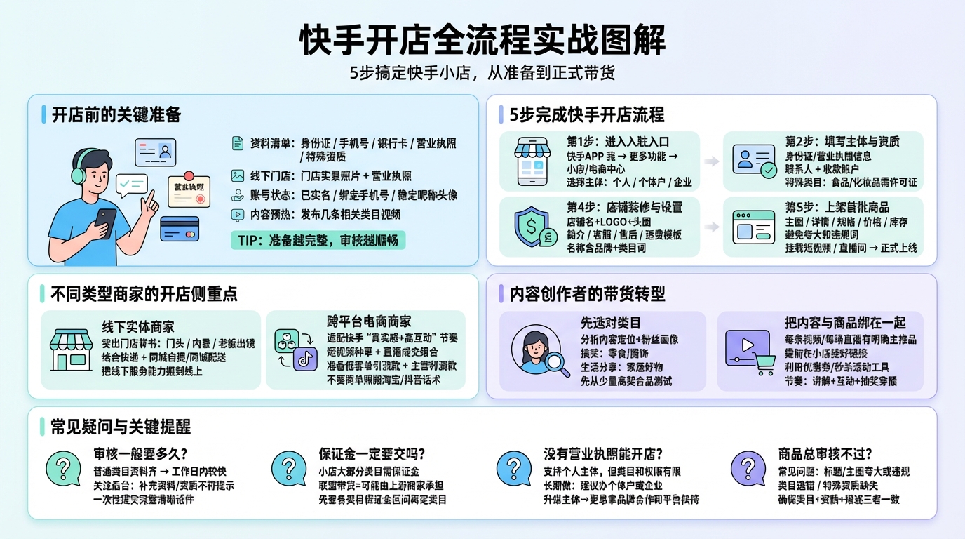 一、开店前要准备什么？