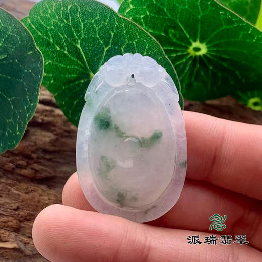 派瑞翡翠 翡翠手镯 糯种 飘花 商品图1