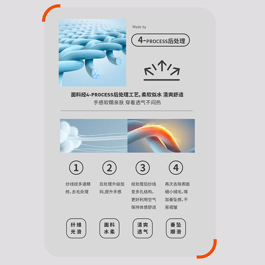 纯棉色织男阿罗裤GB202650174B【A43】 商品图6