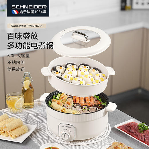 SCHNEIDER（施耐德）多功能电煮锅5L SWK-XDZ01 商品图0