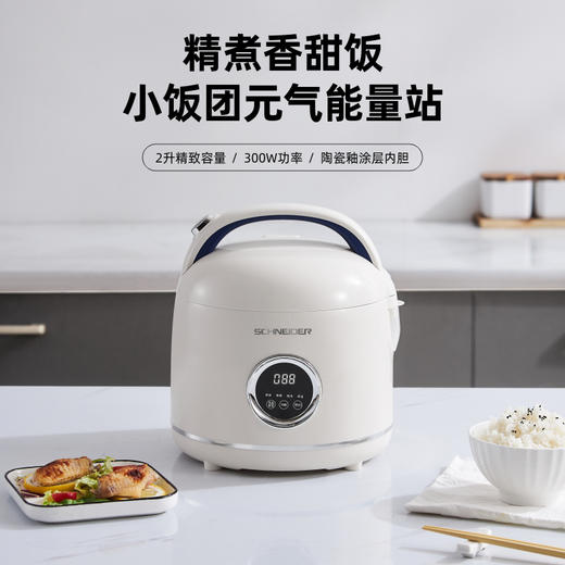 SCHNEIDER（施耐德）电饭煲2L SWK-XFL01 商品图0