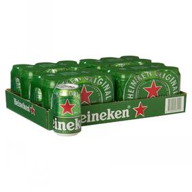 进口喜力易拉罐 5.0%vol 330ml*24罐