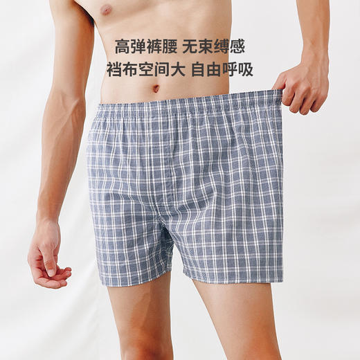 纯棉色织男阿罗裤GB202650174B【A43】 商品图2