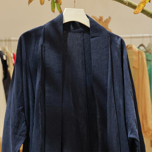 【抖音专属】男士开衫外套（19705927深藏蓝） 商品图2