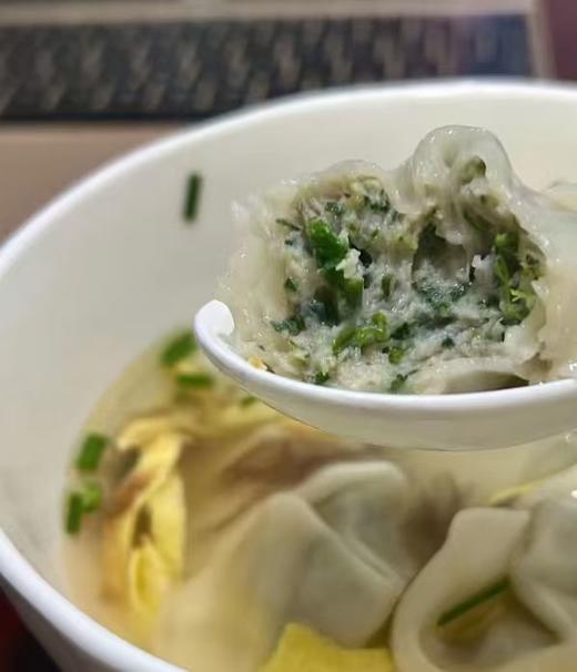 春日寻鲜.300g刀鱼馄饨 原味/荠菜/韭菜 纯手工制作 鲜香嫩滑 商品图4