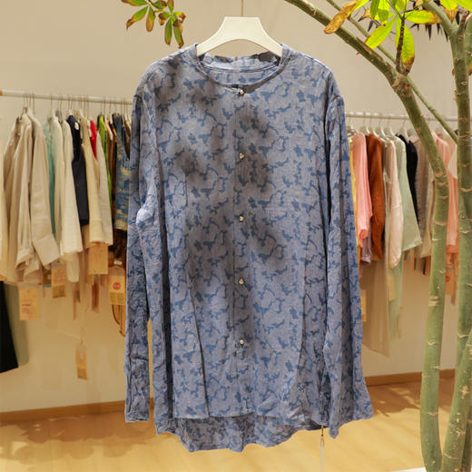 【抖音专属】衬衣（男）(1821102-印花) 商品图0