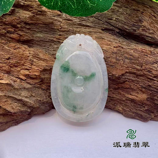 派瑞翡翠 翡翠手镯 糯种 飘花 商品图0